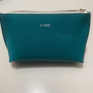 NWOT la Mer zippered cosmetic bag